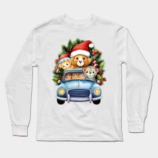 Christmas Animal Safari #6 Long Sleeve T-Shirt